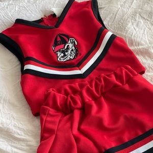 Toddler UGA Bulldogs Cheer Outfit | 2T